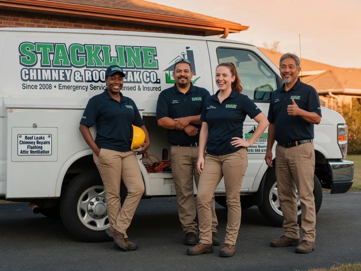 Chimney flashing repair company in Caryville, TN